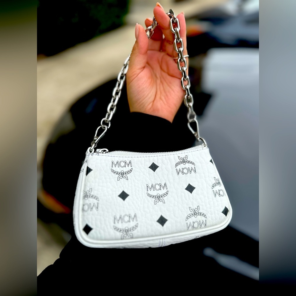 New MCM wristlet
